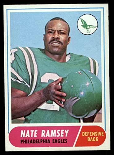 1968 Topps 136 Nate Ramsey Philadelphia Eagles NM Eagles Indiana