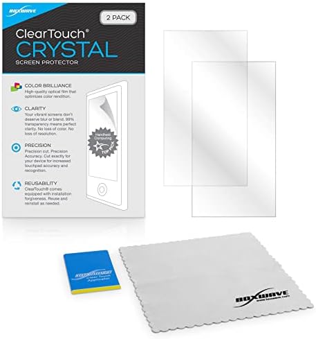 Protetor de tela de ondas de caixa compatível com Samsung 24 Monitor - ClearTouch Crystal, HD Film Skin - Shields a