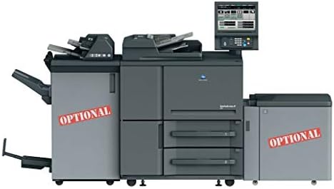Renovada Konica Minolta Bizhub Pro 951 Impressora de produção digital monocromática - 95ppm, cópia, impressão, varredura, duplex padrão, 2 bandejas e gabinete