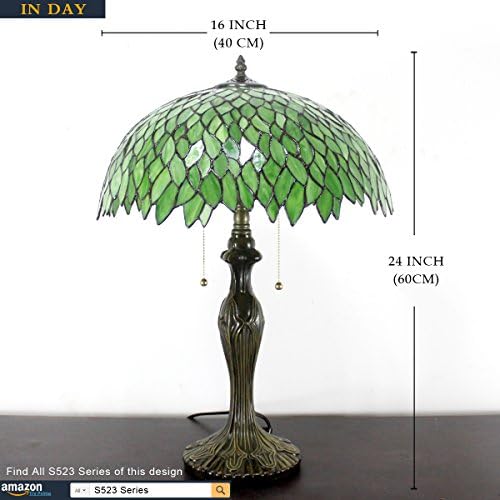 Tiffany Lamp Series de manchado estilo luminoso