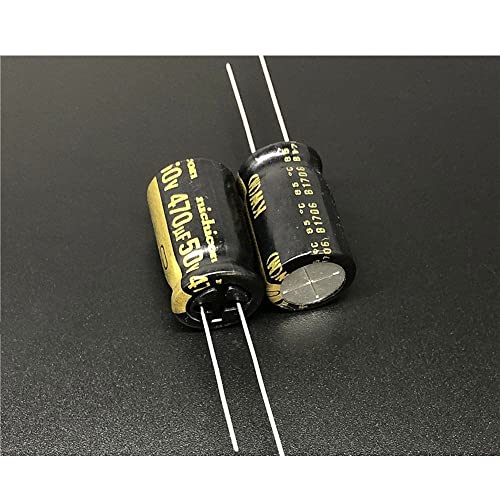 20pcs 470UF 50V KW Series 12.5x20mm 50V470UF Capacitor de áudio HiFi