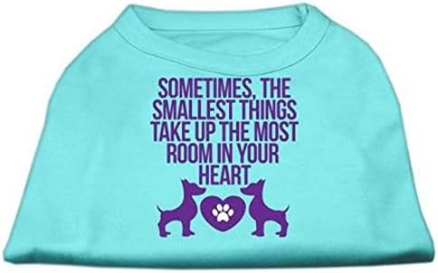 Mirage Pet Products Things Things Screen Print Dog Shirt, 3x-grande, rosa brilhante