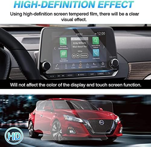 Autorder Custom Fit for Screen Protector Nissan Altima 2019-2023/Rogue 2021-2023/Sentra 2020-2023 Acessórios de 8 polegadas