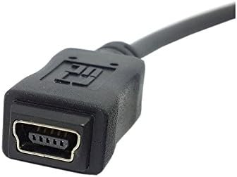 100pcs/saco hi velocidade USB 2.0 Mini USB 5pin Male para fêmea Adaptador de extensão Cabo 50cm