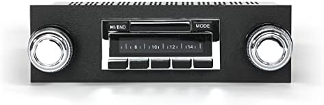 AutoSound personalizado 1967-68 Impala USA-630 em Dash AM/FM