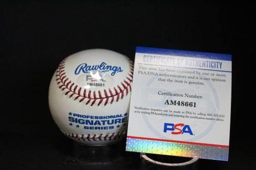 Larry Jansen assinou o Baseball Autograph Auto PSA/DNA AM48661 - Bolalls autografados