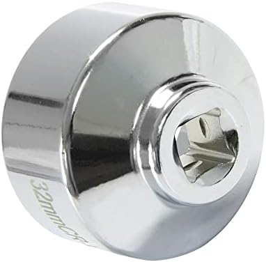 Chave de filtro de óleo Kedakeji-Métrica de soquete de 6 pontos de 32 mm, aço de pérfano de CRV-Tool de soquete para