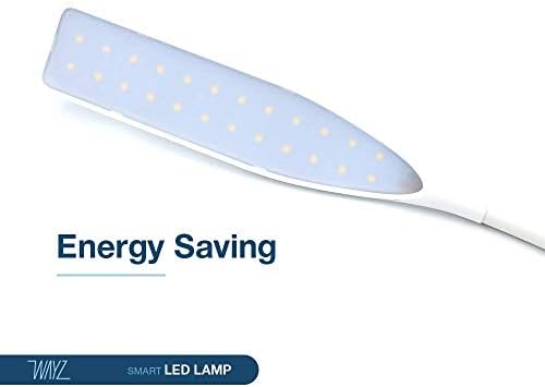 Lâmpada LED flexível de Wayz, 3 cores Modo de luz, toque de sensor mais escuro, economia de energia, proteção para os olhos, modo de suspensão
