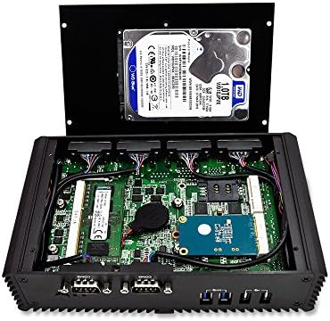 KETTOP BareBone Mini PC MI4500C5 Intel Core i7-4500U, até 3GHz AES-NI 2 Ethernet LAN, Mini Computador de Negócios de Alto Desempenho