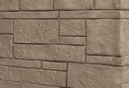 Limestone Ashler Vertical Concrete Stamps by Walttools para paredes, lareiras, hardscapes, paredes de segurança, etc. Ferramentas resistentes com detalhes realistas e textura natural