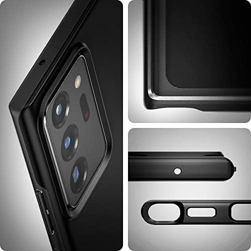Spigen Fin Fit projetado para Samsung Galaxy Note 20 Caso Ultra 5G - Black