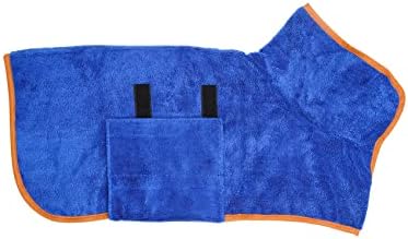 Robo de banheira de cachorro de máquinas Super absorvente luxuosamente Microfiber Dog Scowel Towel com capuz/cinto