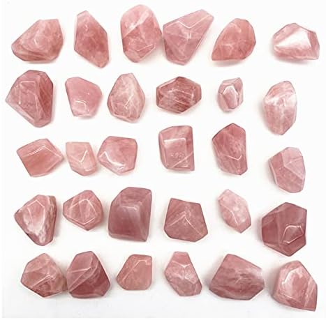 Shitou22231 1pc Natural rosa rosa rosa quartzo de cristal de cristal caiu de cálculos de cura irregular de pedra cálculos