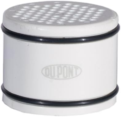 DuPont WFSSC0501 Filtro de carbono granular de chuveiro em linha, branco