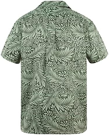 Camisa Havaiana Fit Regular Fit para homens Camisas engraçadas camisas havaianas camisas de praia de manga curta Camisas