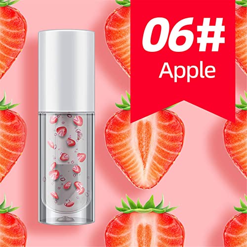 WGUST LIP GLOSSES PARA CRIANÇAS FRUTAS PURAS VEGELES PUROS OBRIMENTOS LIP BUCHO LIP HODELMENTE Hidratante Pacote Lip Lip Gloss 6ml Lip Lip Gloss aromatizante