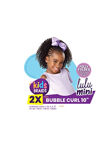 Sensationnel Lulu Mini 2x Bubble Curl 10 em