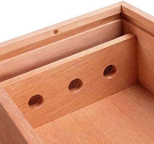 Caixa UXZDX CuJux com caixa de armazenamento de madeira de arco com tampa com tampa de caixa de armazenamento de madeira de madeira com tampa caixas decorativas com tampas de tampas