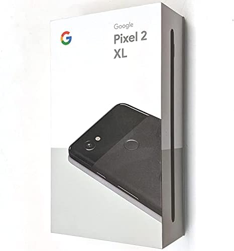 Google Pixel 2 XL 128GB Desbloqueado GSM/ CDMA 4G LTE Octa -Core Phone com câmera de 12,2mp - preto e branco