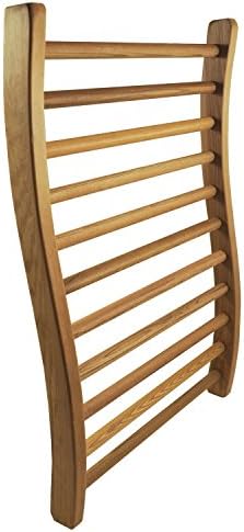 HSE Canadian Red Cedar Ergonomic Shape Sauna Backrest