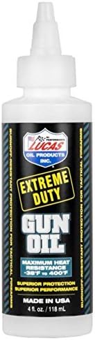 Lucas Extreme Duty 4oz Bore Solvent, Oil Gun, Clp e 1oz de agulha Oiler, tubo de graxa