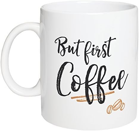 Mas o primeiro design de café branco de 15 onças de caneca de café cerâmica