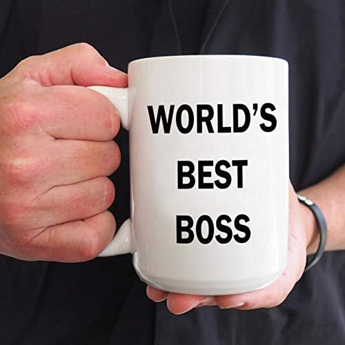 Dunder Mifflin World Melhor programa de televisão Boss TV Ceramic Caves Coffee 15 oz, Michael Scott Michael como visto no escritório