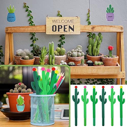 Cactus Notas pegajosas com cactus caneta fofa cactus bloco de notas de cacto divertido cactus cacti bloco de notas