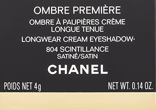 Chanel Ombre Premiere Longwear Cream Eyeshadow for Women, Scintillance, 0,14 onça