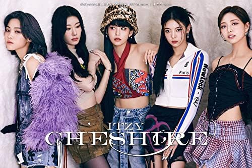 Itzy Cheshire 6º Mini Álbum Edição Especial CD+Pôster On Pack+Photobook+Lyric Book+PhotoCard+POB+Rastreamento