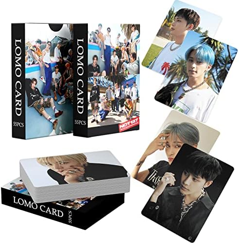 Pyajuu NCT 127 Cartões de foto 55pcs nct 127 ay-yo novo álbum cartões foto