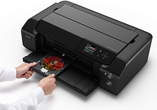 Canon ImagePrograf Pro-300 Wireless Color Impressora de formato largo e impressão de dispositivos móveis, preto com PFI-300
