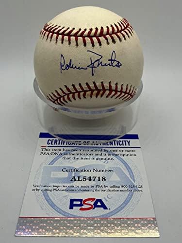 Robin Roberts Philadelphia Phillies assinou autógrafo OMLB Baseball PSA DNA *18 - Bolalls autografados