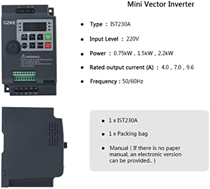 Inverter Skxmod IST230A 3P 220V/380V 0,75KW/1,5KW/2.2KW CONVERCÊNCIA CONVERCENTE CONVERTA CONVERCENTE CONVERCENTE VARIAZ