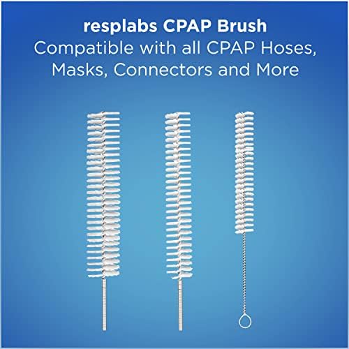 Respplabs CPAP TUBE LIMPELAÇÃO - 3 pincéis projetados para mangueiras de 22 mm, 19 mm, 15 mm