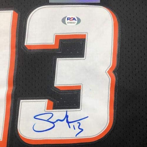 Steve Nash assinou Jersey PSA/DNA Phoenix Suns autografado - camisas da NBA autografadas