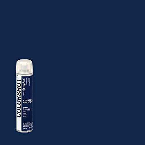 Tinta spray colorshot, passaporte estampado