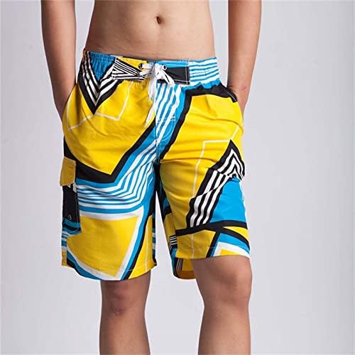 Shorts de treino de verão bmiEgm para homens masculinos casuais shorts de praia de verão com cintura elástica e masculino
