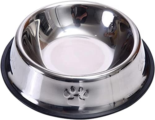 Garrafa de água portátil de cão portátil de 15cm de aço inoxidável de aço inoxidável não escorregadio