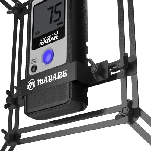 Montagem do radar de bolso proanko para radar de bolso, montagem universal para radares esportivos, preto de metal