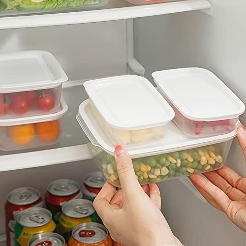 Armazenamento para despensa Caixa de armazenamento de geladeira pode ser um microondas transparente de manutenção caixa