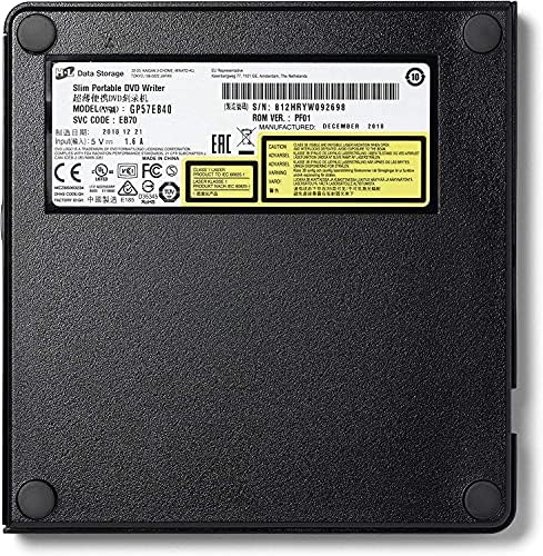 LG preto, bandeja, desktop/notebook DVD Super Multi DL, USB 2.0, GP57EB40