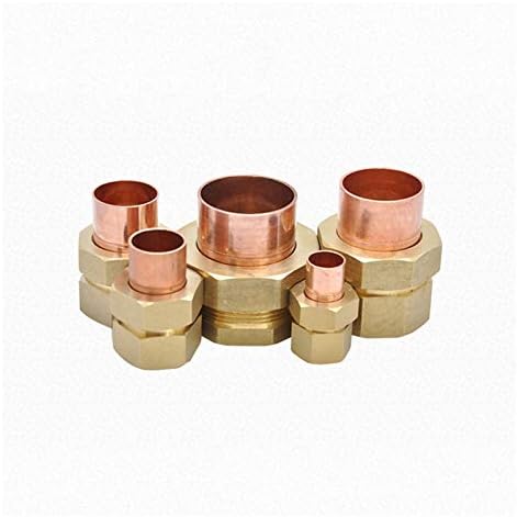 Conector de mangueira de pipeline 1/4 3/8 1/2 3/4 1 -4 BSP Feminino Brass rosqueada para frear Copo Conector End Gas Supply Tubs Conector