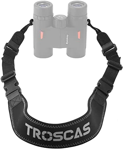 Trucas Super Comfort Neoprene Optic Optic tiras | Conectores de loop | FIGO DE REPARO DE CAMPO | Leve | Tiras de pescoço de comprimento