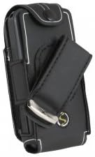 Caixa de pele Motorola I410 com clipe giratório fixo -Tetail