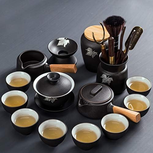PDGJG Crockery Cerâmica Belém Kettles Copo de chá de porcelana Kung Fu Conjunto de chá Drinkware para cerimônia de chá