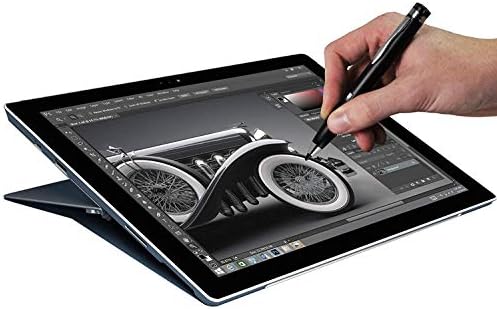 Broonel Silver Mini Fine Point Digital Active Stylus Pen compatível com o Acer Chromebook Spin 13 CP713-1WN 13,5 polegadas