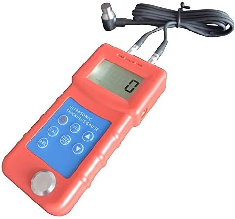 Medidor de espessura ultrassônica do medidor de espessura JF-XUAN 500 ~ 9000 m/s para medir 1,0-280mm materiais bem condutores como ferro fundido em alumínio de alumínio vermelho