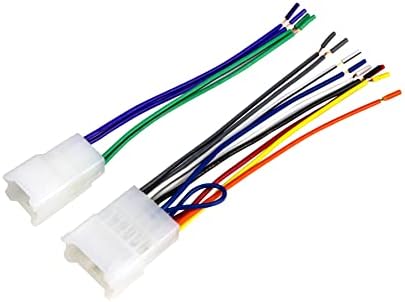 ScoSCHE TA02B arnês de fio para instalação estéreo de pós-venda com fios codificados por cores compatíveis com veículos selecionados