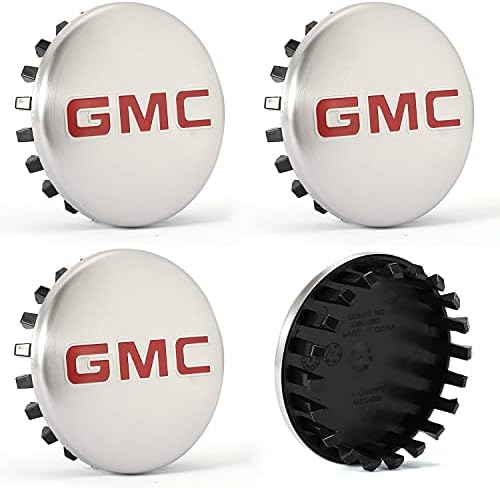 4 peças Genuine 83mm Center Caps Substituição para GMC